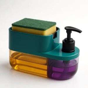 Zonmart Sink-Master™ | 3-in-1 Soap Pump Dispenser & Sponge Holder